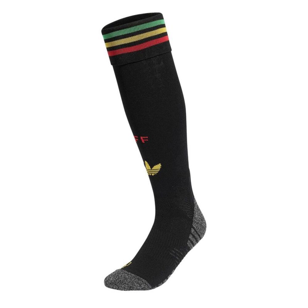 Adidas Unisex Adult Bob Marley 2026 Jamaica Away Socks / Black/Yellow